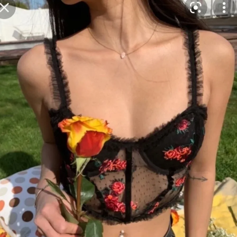 New!For‎ Love and Lemons Rosebud Bustier